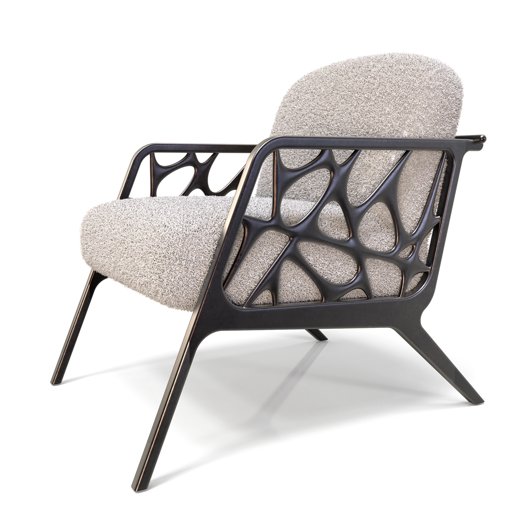 ARP Cast Aluminum Lounge Chair