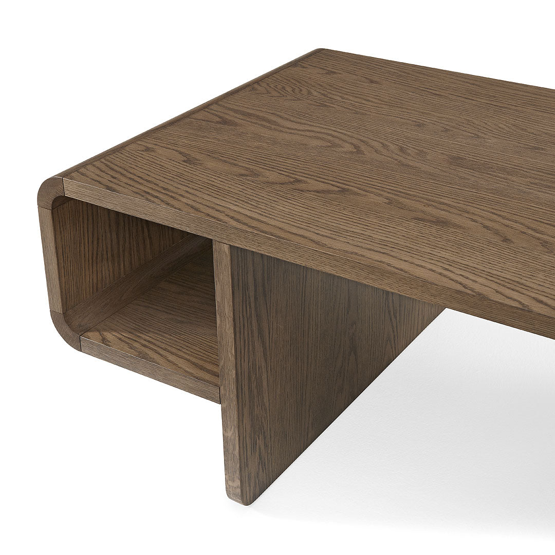 ORU modern Solid white oak coffee table