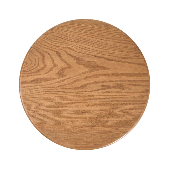 Max 33 Side Table – Biomorphic Solid Oak Form