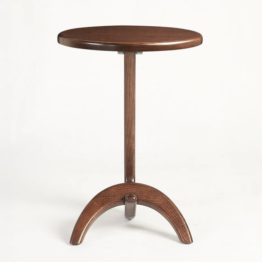 Max 33 Side Table – Biomorphic Solid Oak Form