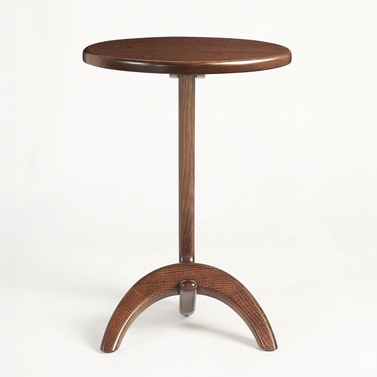 Max 33 Side Table – Biomorphic Solid Oak Form