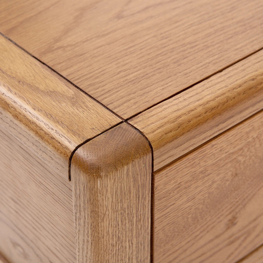 NOR Double Nightstand – Solid Oak