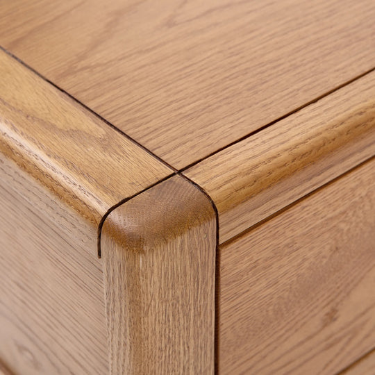 NOR Double Nightstand – Solid Oak