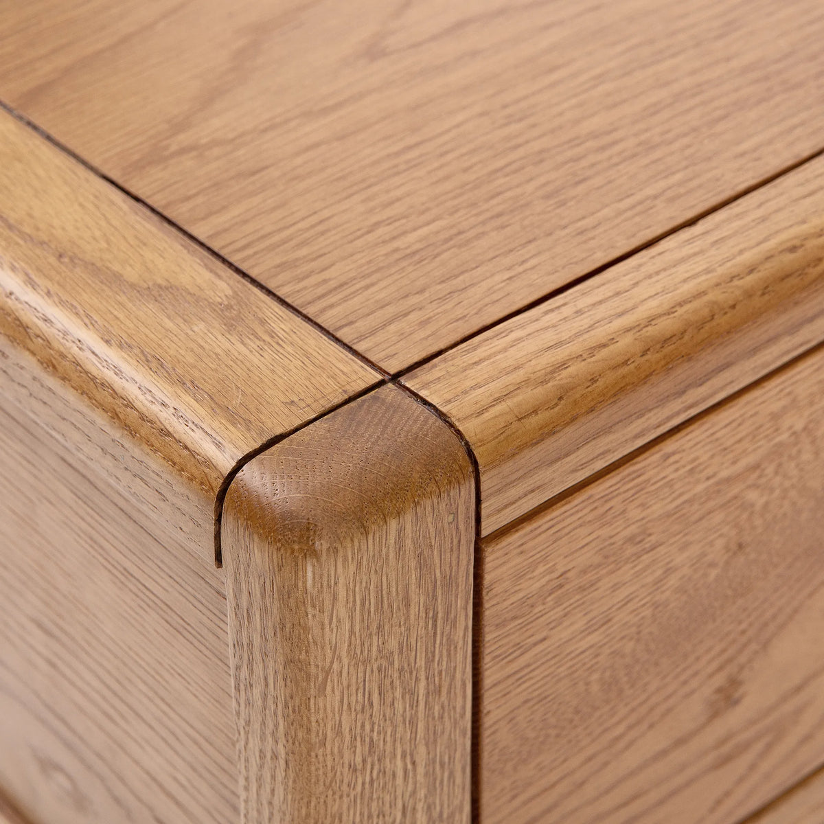 NOR Double Nightstand – Solid Oak