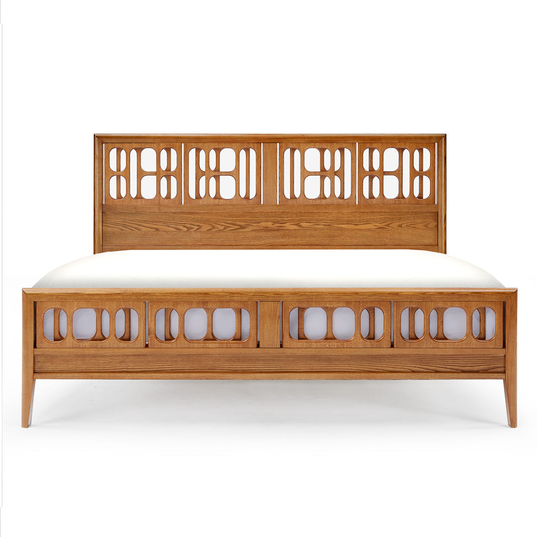 NOR modern solid wood bed