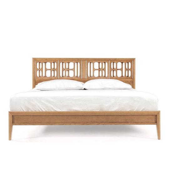 NOR Bed – Low Footboard – Solid Oak
