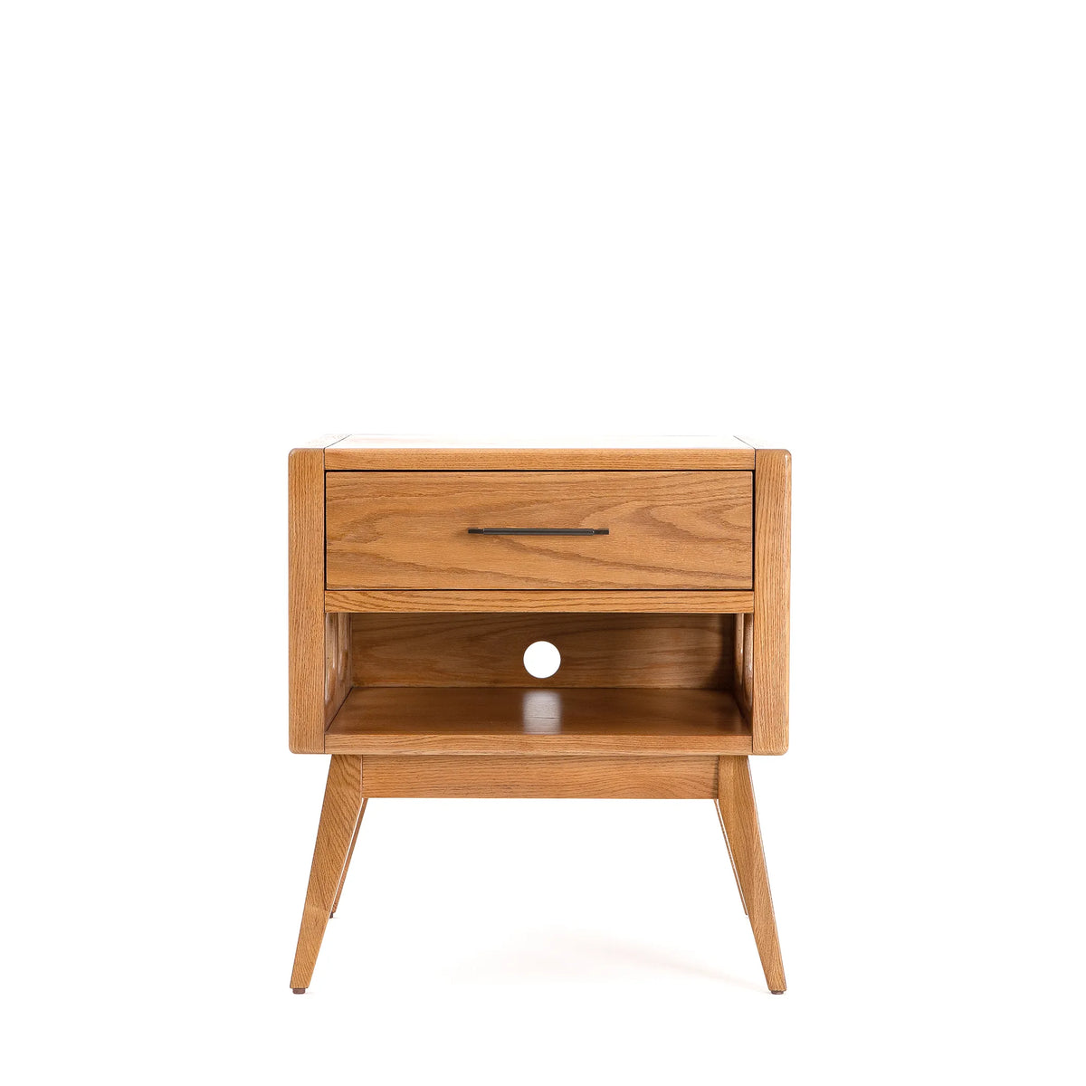 NOR Nightstand – Solid Oak