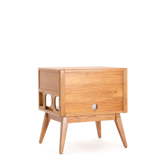 NOR Nightstand – Solid Oak