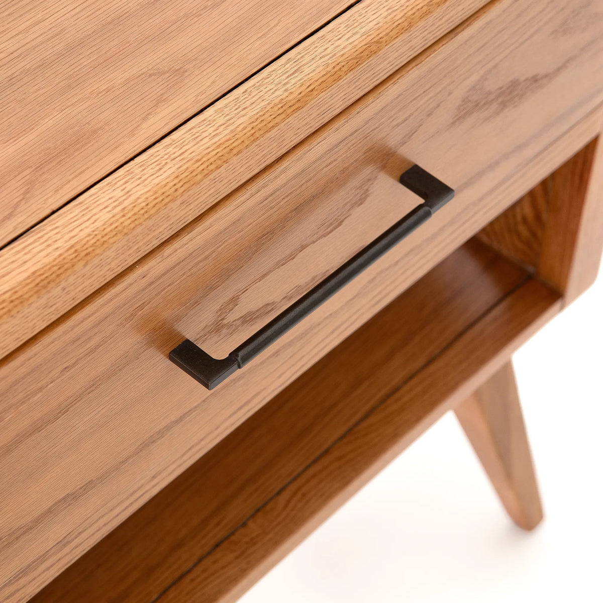 NOR Nightstand – Solid Oak