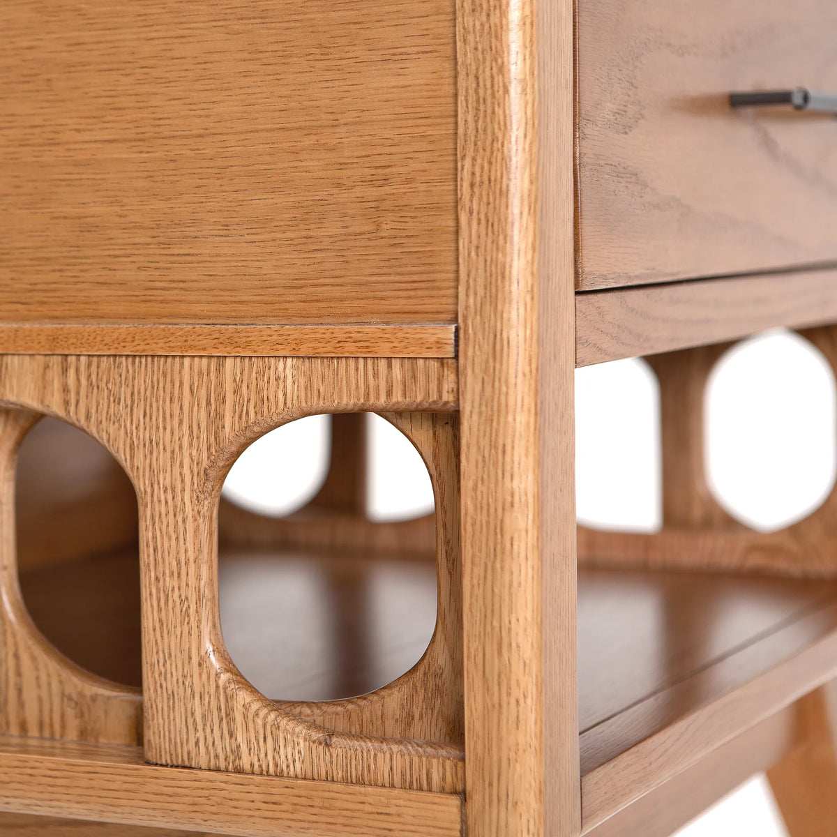 NOR Nightstand – Solid Oak