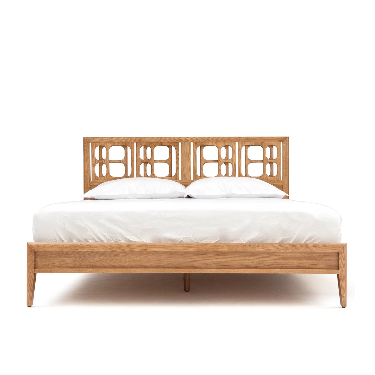 NOR Bed – Low Footboard – Solid Oak