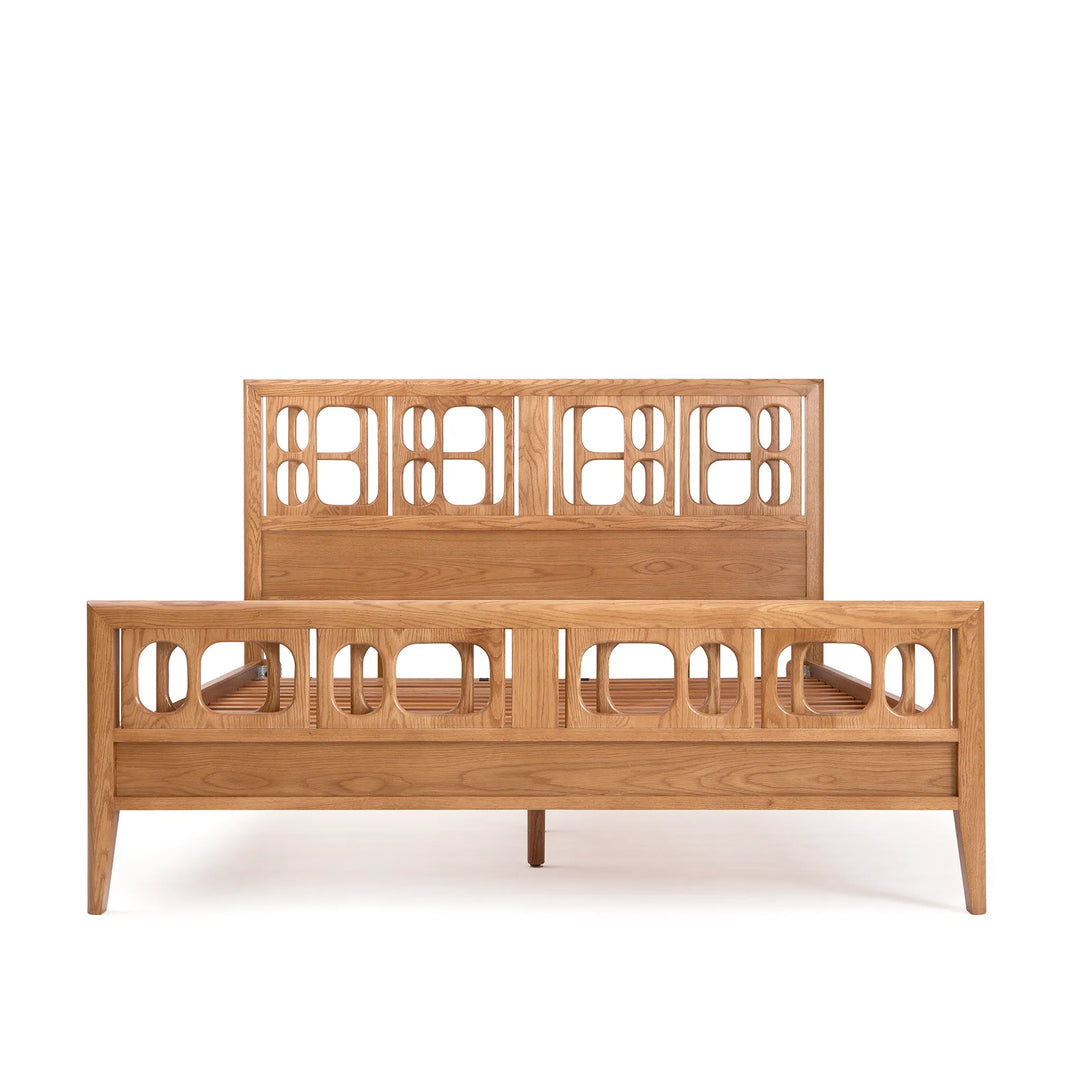 NOR Bed – Solid Oak
