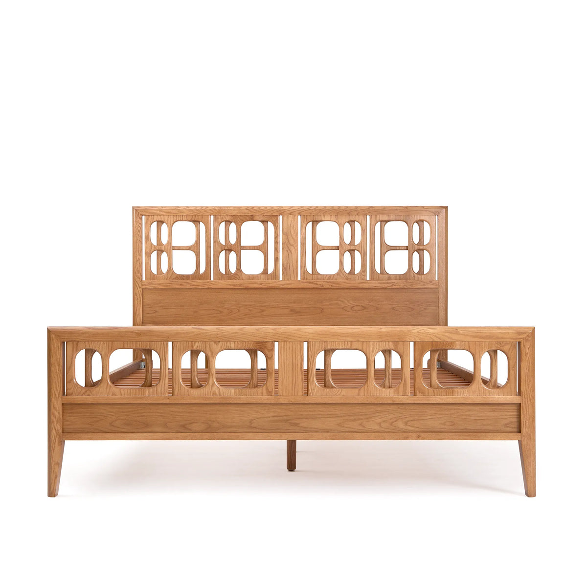 NOR Bed – Solid Oak