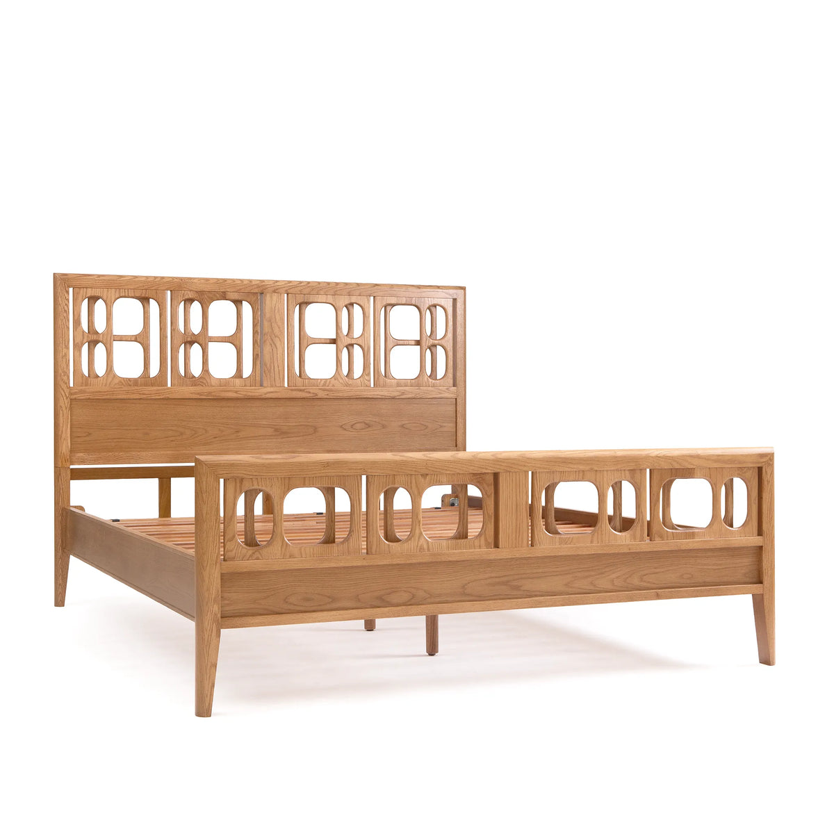 NOR Bed – Solid Oak