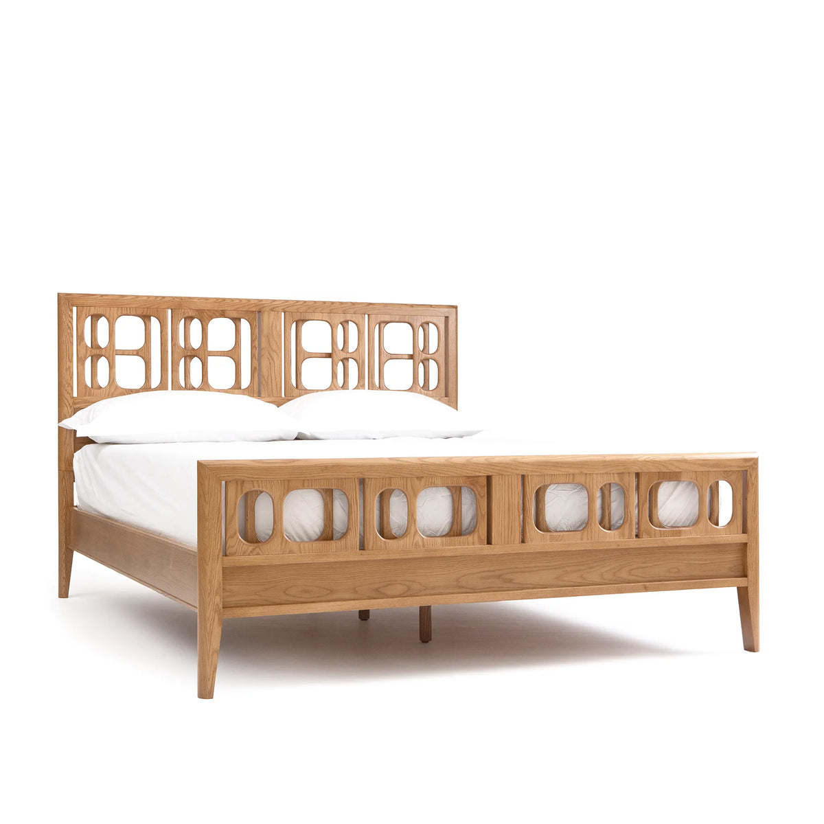 NOR Bed – Solid Oak