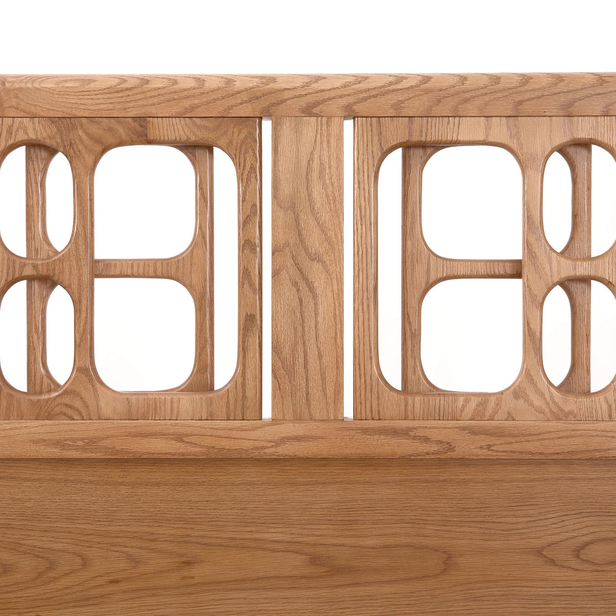 NOR Bed – Low Footboard – Solid Oak