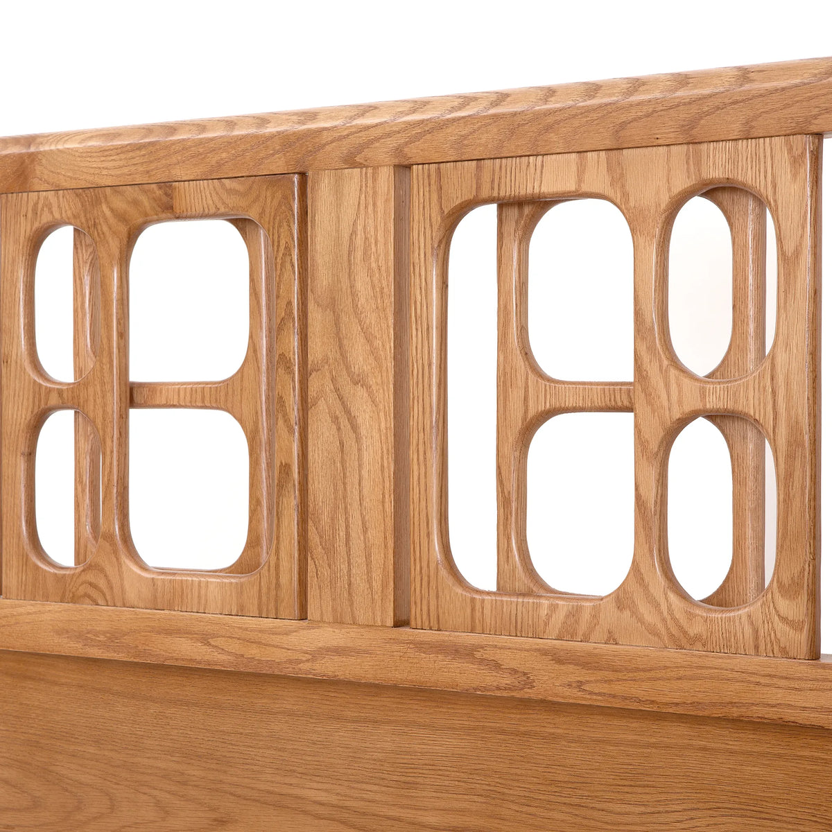 NOR Bed – Low Footboard – Solid Oak