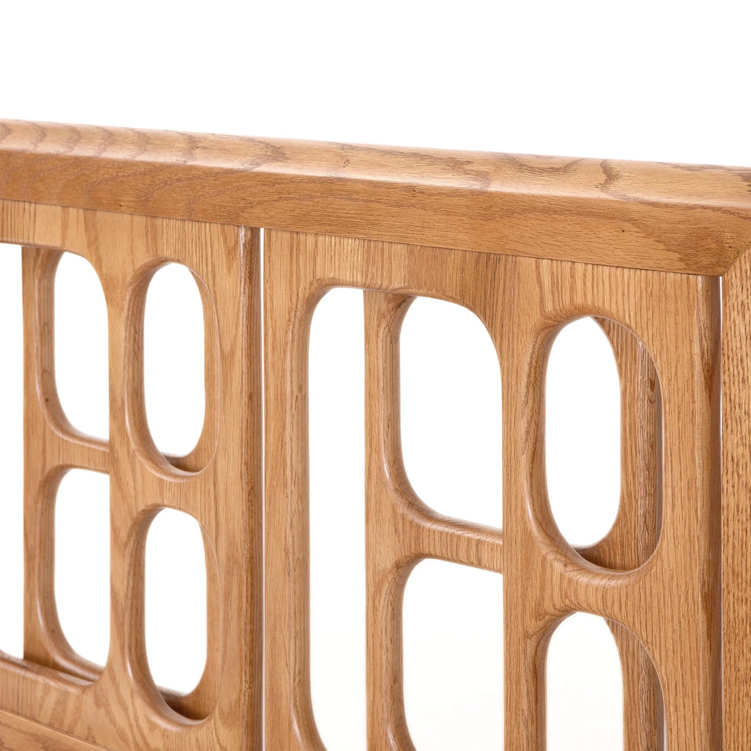 NOR Bed – Low Footboard – Solid Oak