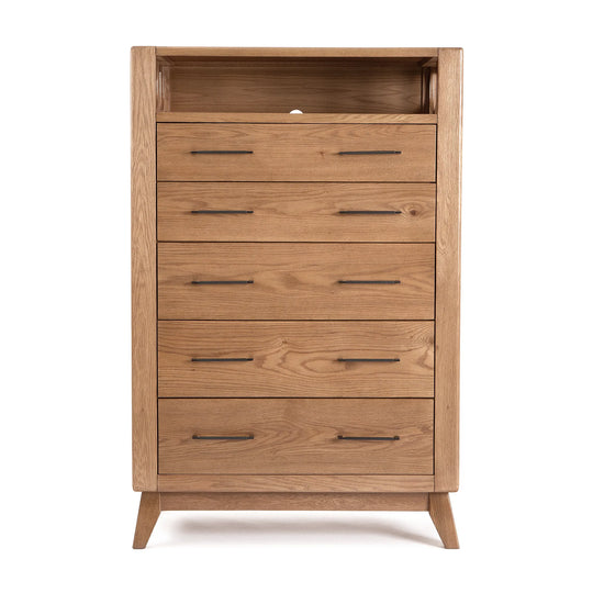 NOR St. Lucia Tall Dresser – Solid Oak