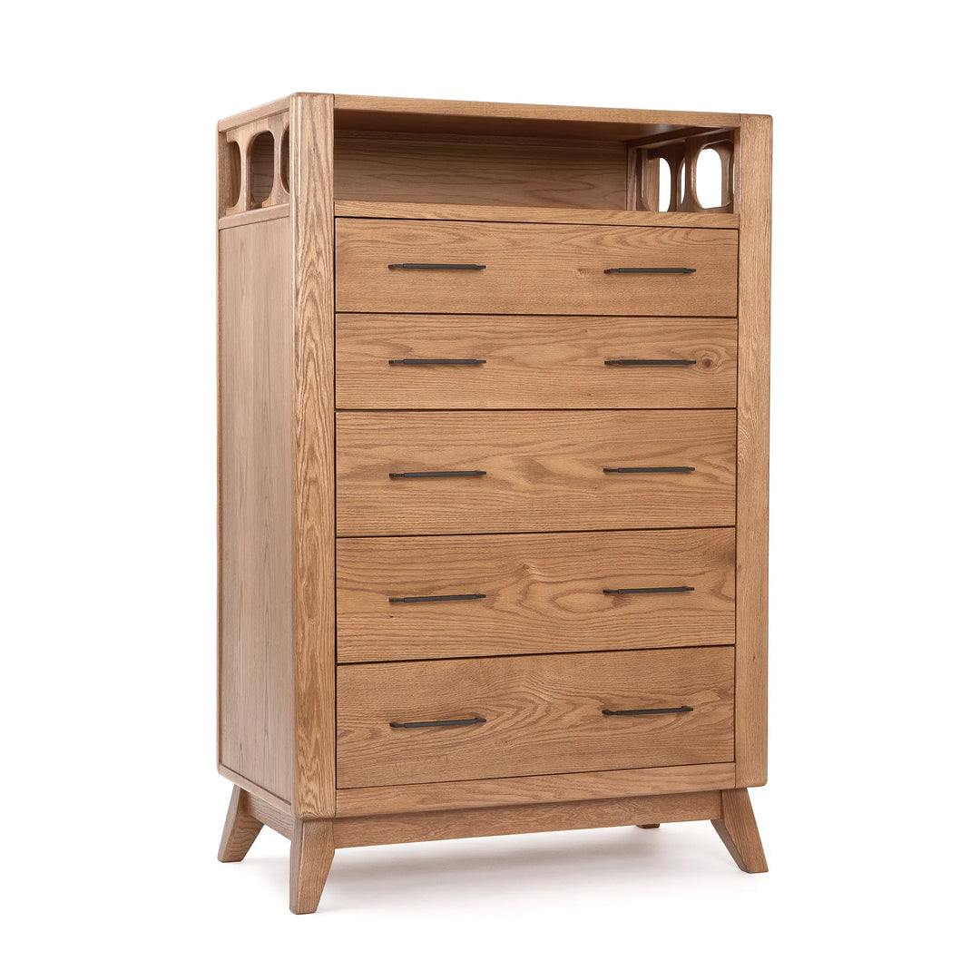 NOR St. Lucia Tall Dresser – Solid Oak
