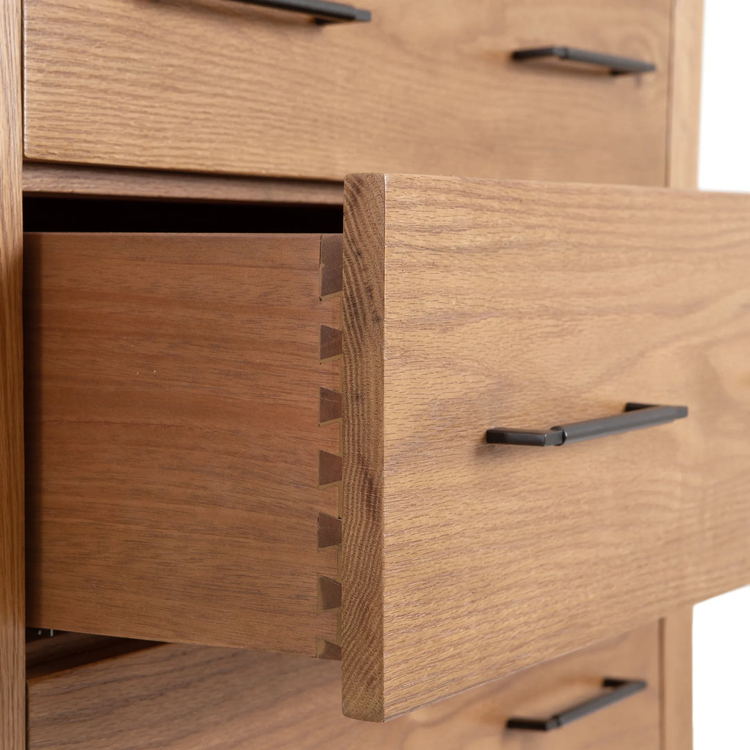 NOR St. Lucia Tall Dresser – Solid Oak
