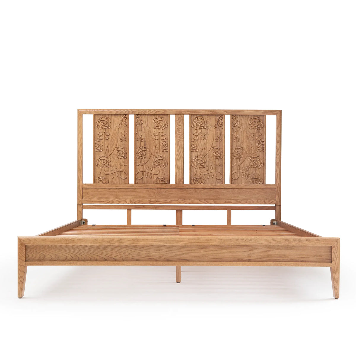 Paloma Bed – Solid Oak