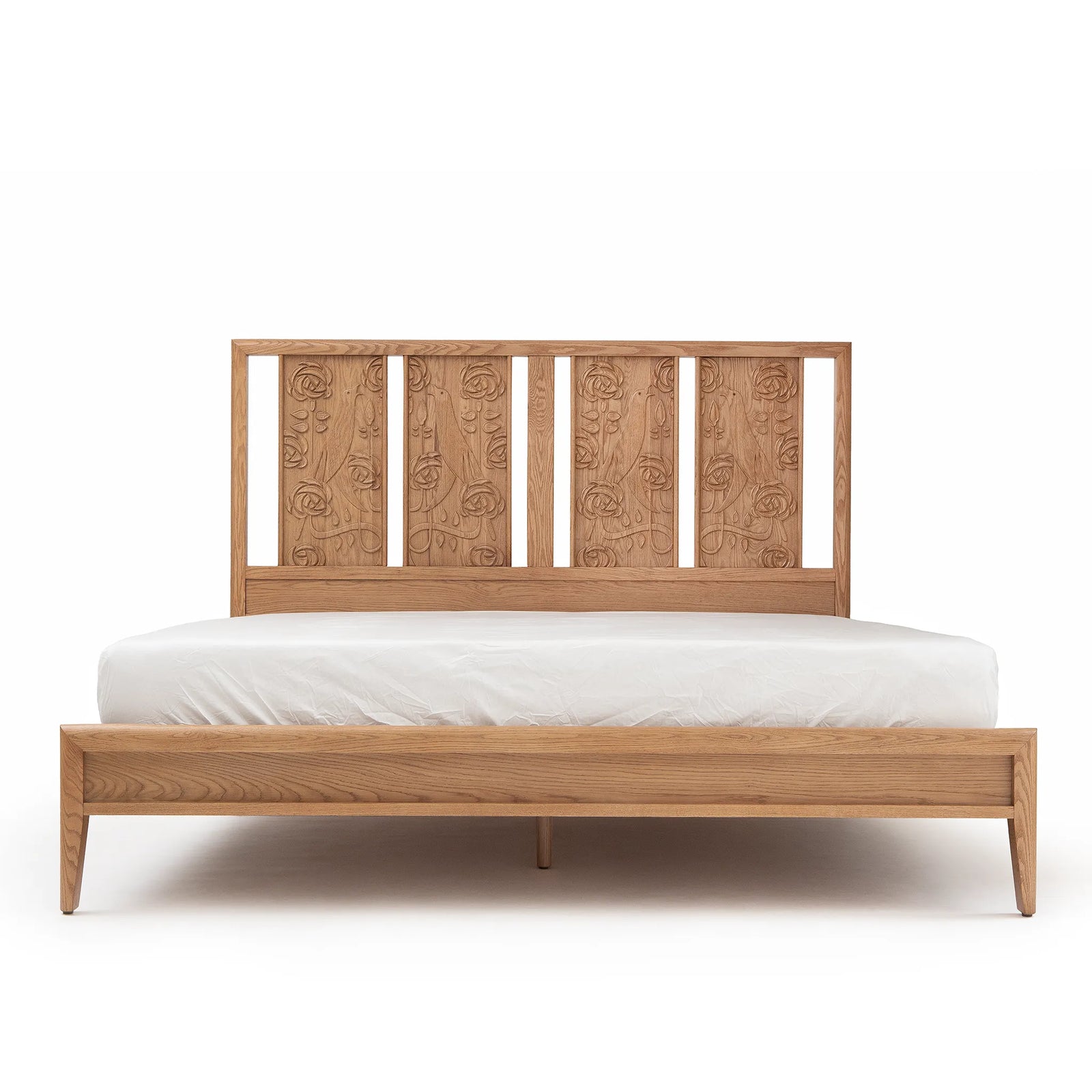 Paloma Bed – Solid Oak