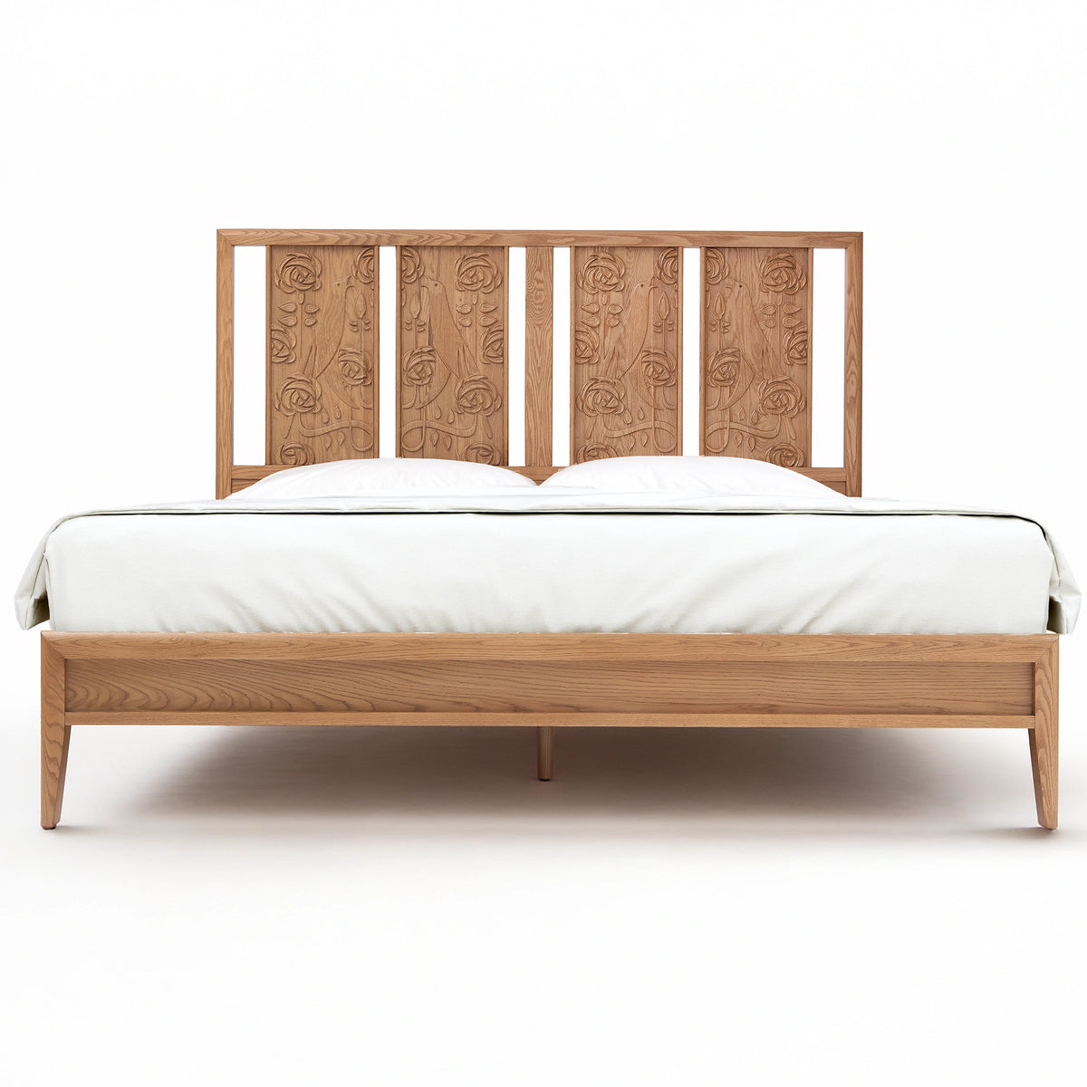 Paloma Bed – Solid Oak
