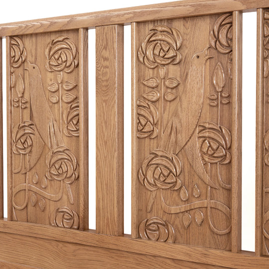 Paloma Bed – Solid Oak