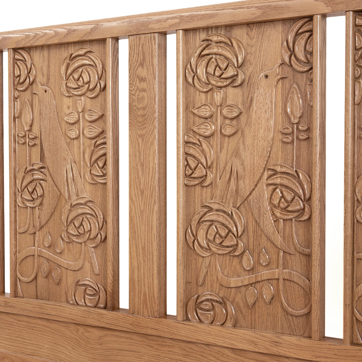 Paloma Bed – Solid Oak