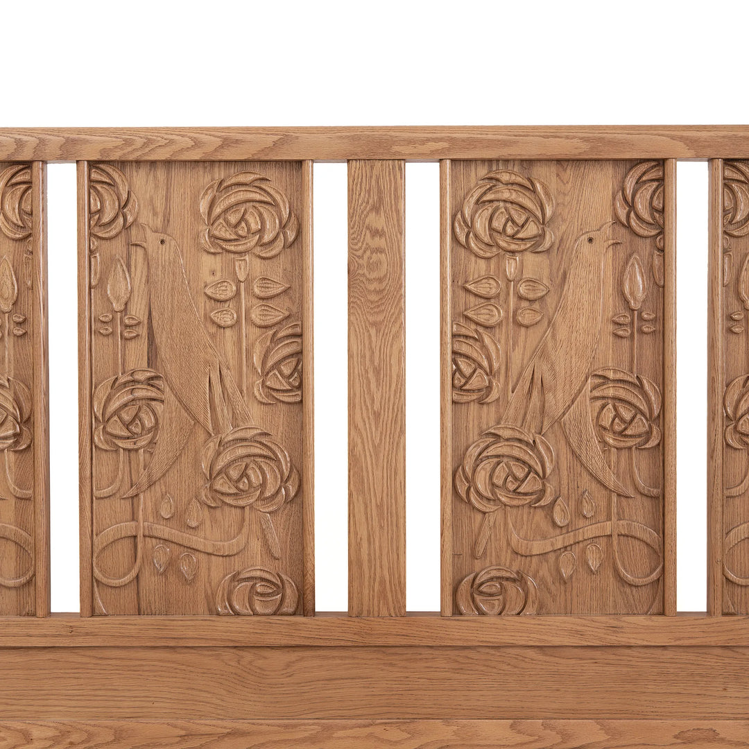 Paloma Bed – Solid Oak