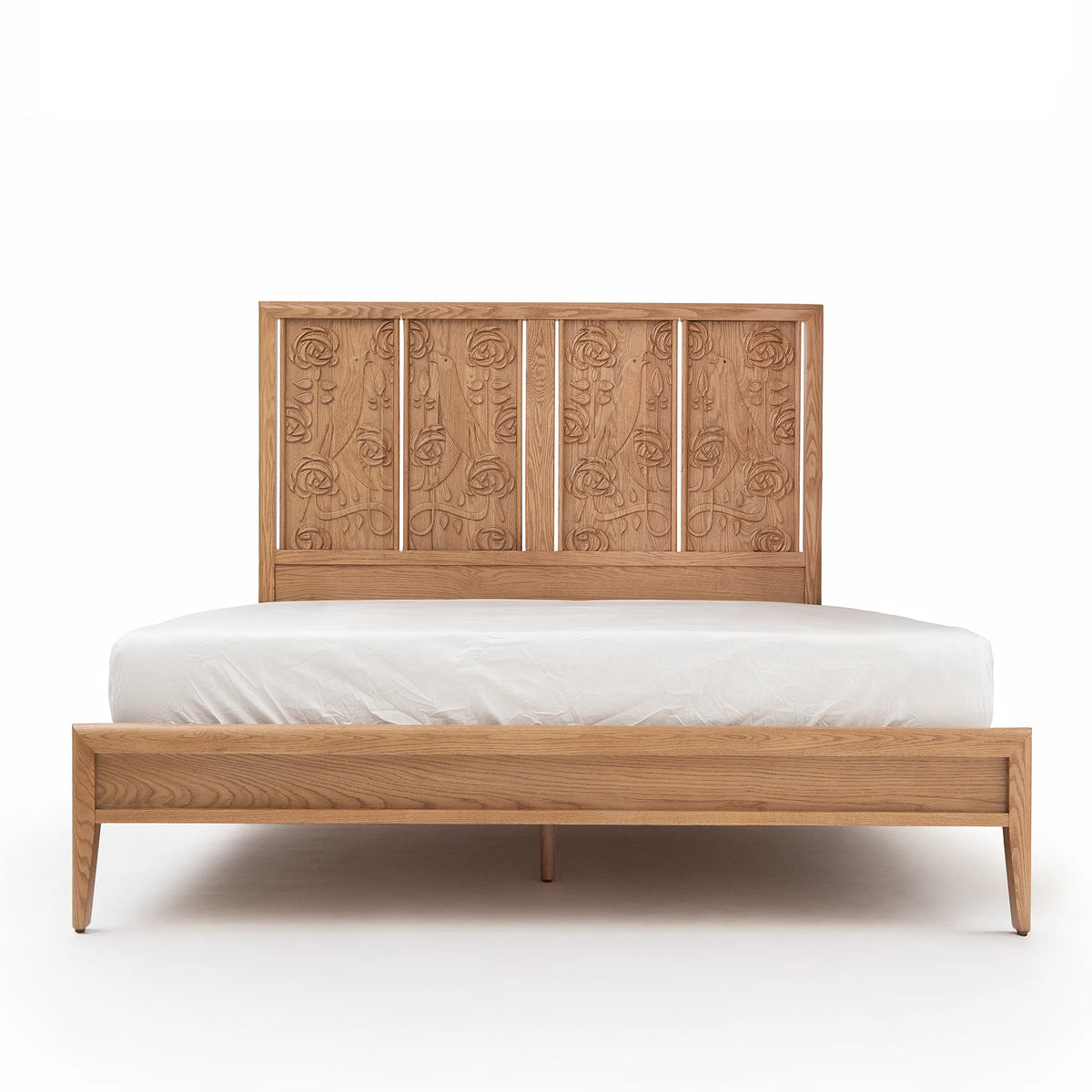 Paloma Bed – Solid Oak