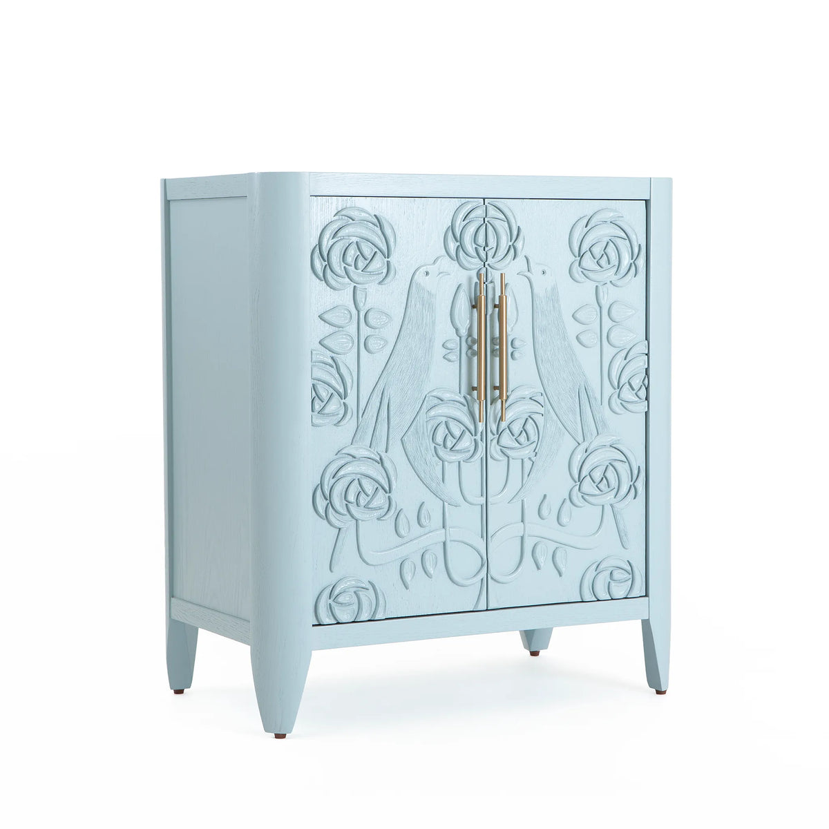 Paloma Chest – Solid Oak in Sea Mist
