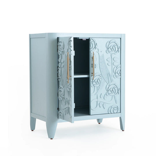 Paloma Chest – Solid Oak in Maya Mist