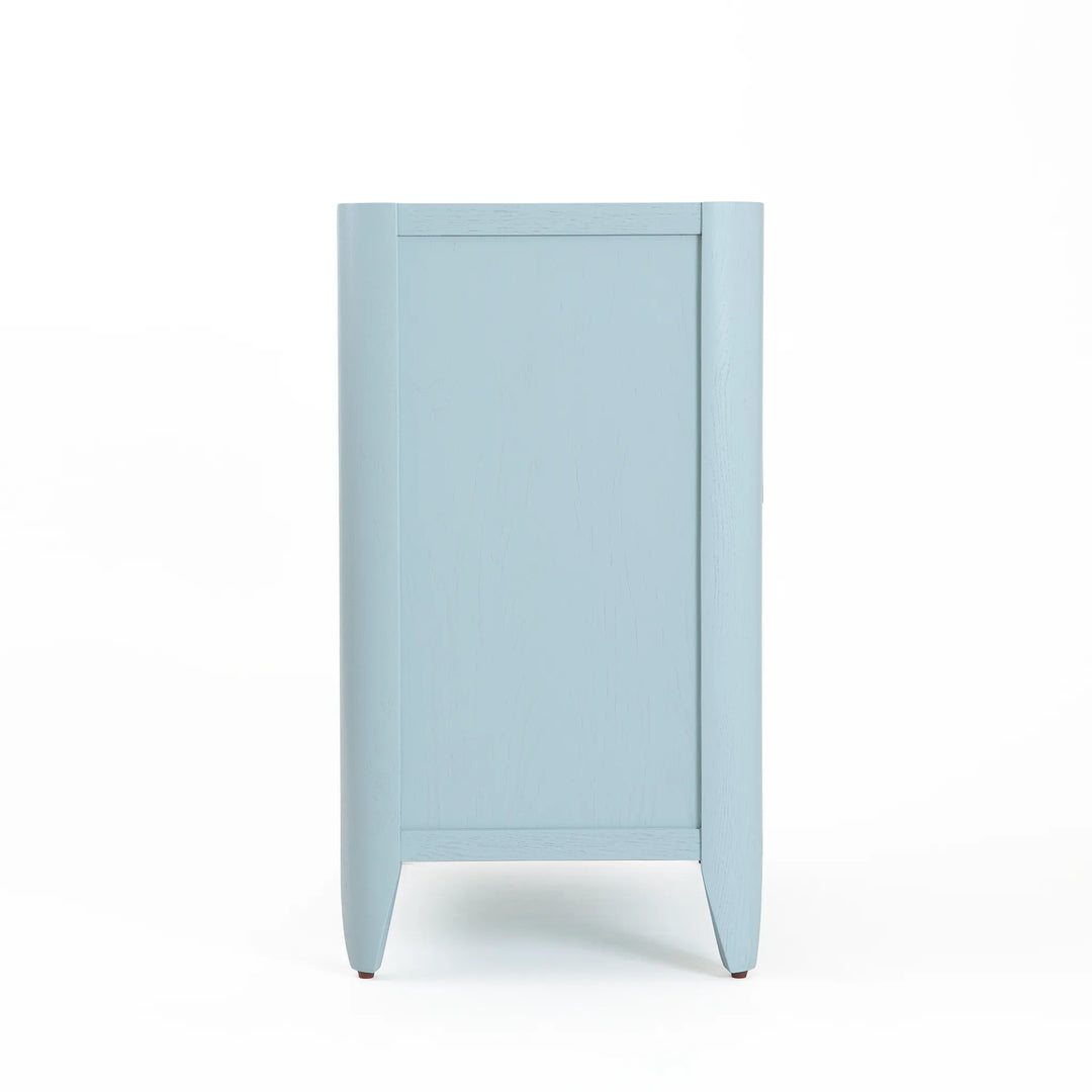 Paloma Chest – Solid Oak in Maya Mist