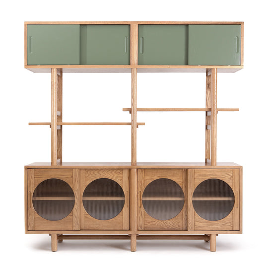 Who storage cabinet and divider