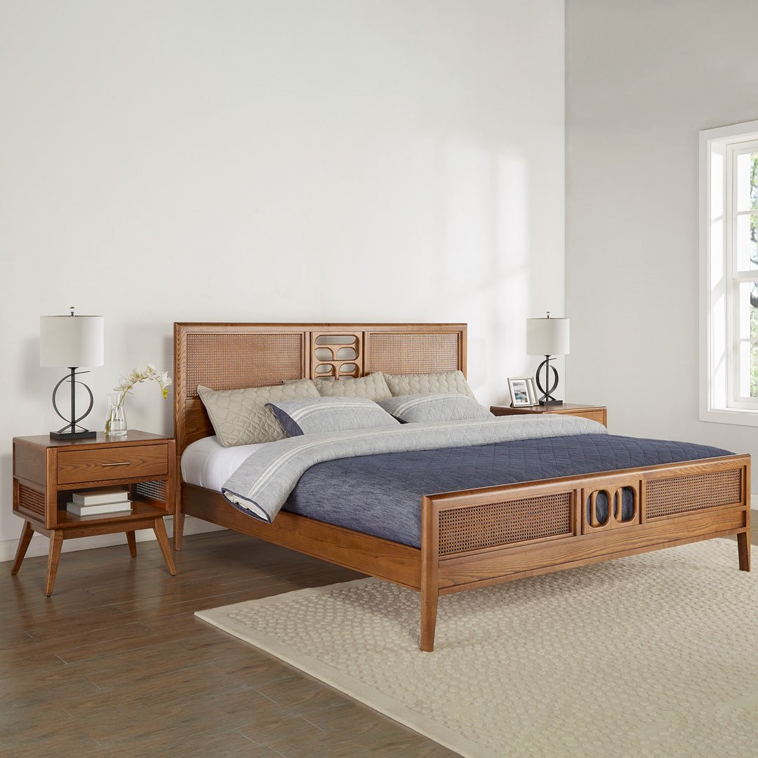 ST Lucia  Bed with high Footboard