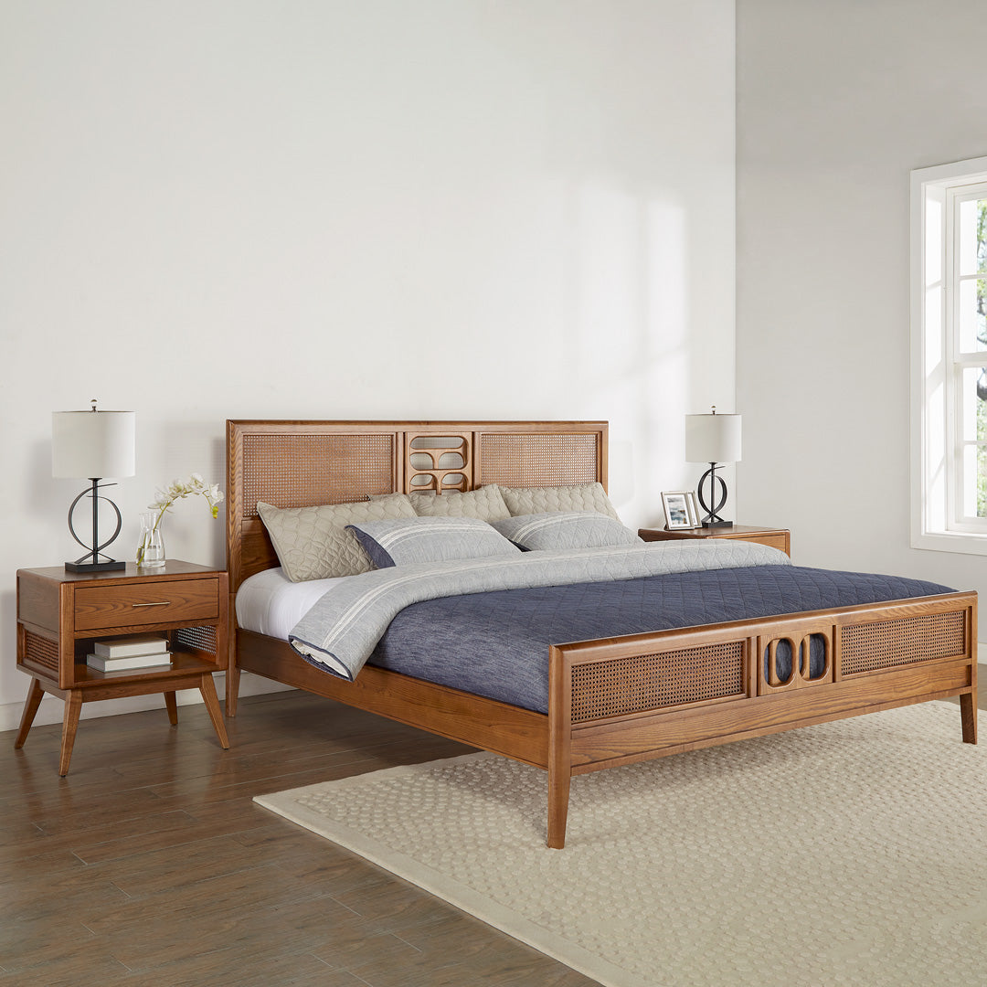 ST Lucia  Bed with high Footboard