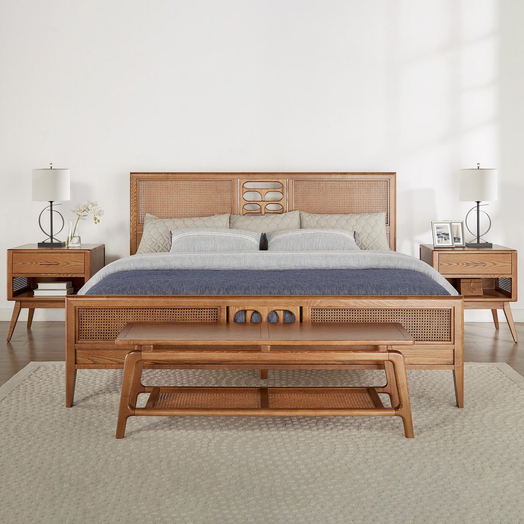 ST Lucia  Bed with high Footboard