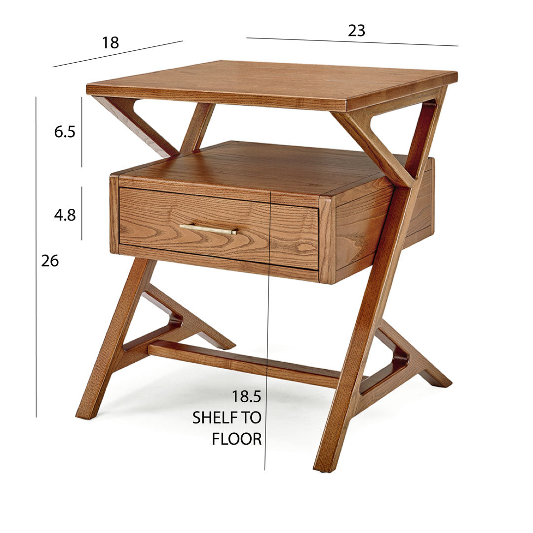 NOR Open Nightstand
