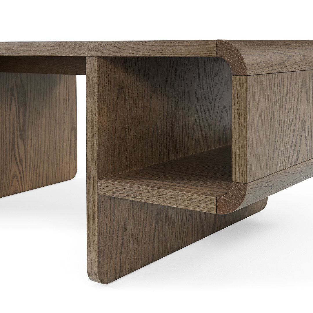 ORU modern Solid white oak coffee table